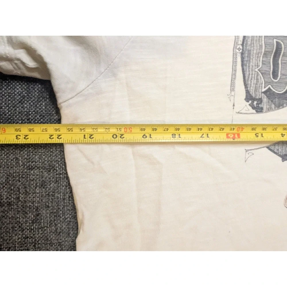 Vintage Banana Republic Graphic Logo Men's L T Shirt White San Francisco Y2K Tee